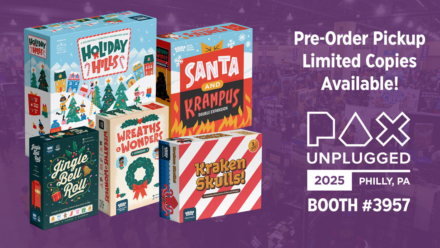 Chris Couch Games to attend PAX Unplugged 2025