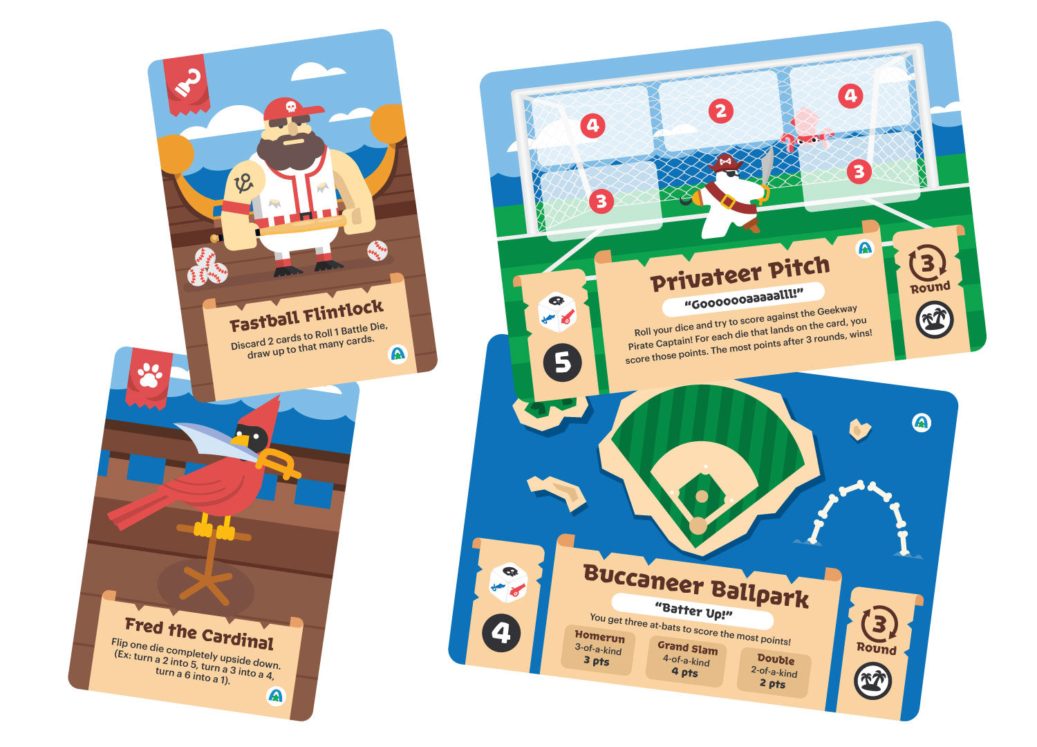 Promo Cards Geekway to the West | Kraken Skulls