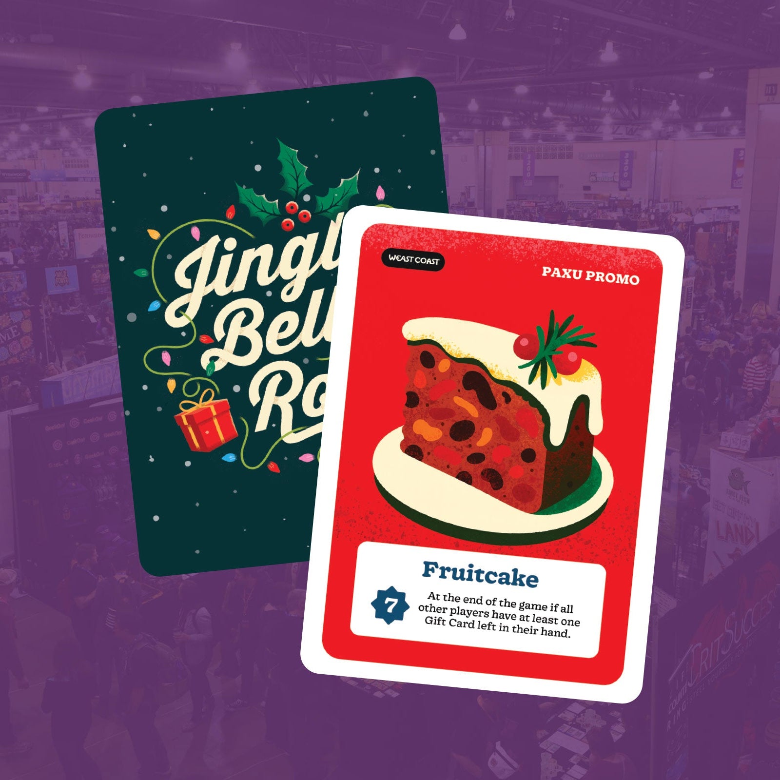 PAXU Promo Card: Jingle Bell Roll (Fruitcake)